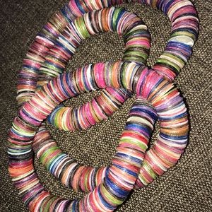 Summer Colors Very VIBRANT Necklace/Bracelet Weighty